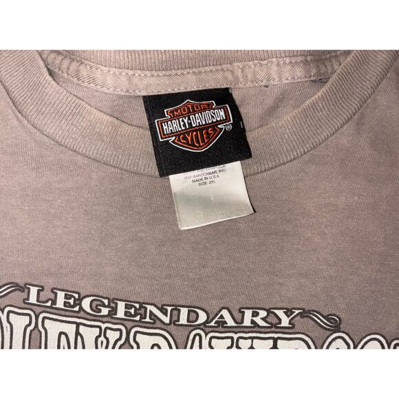 Harley Davidson Washington DC Eagle Dealer T Shirt Mens 2XL - Picture 3 of 8